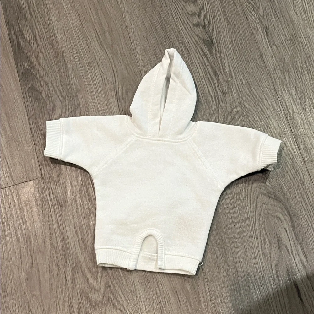 Kids White Hoodie